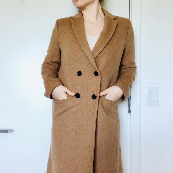 Tan Pea Coat Traditional style - Picture 6 of 10